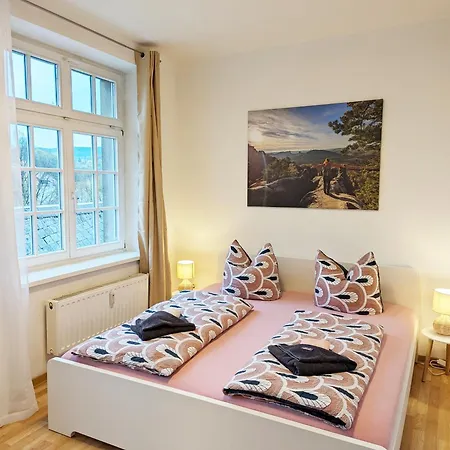 Hw3 - Urlaubsmagie - Helle, Grosse Wohnung Mit Pool Sebnitz Exterior foto